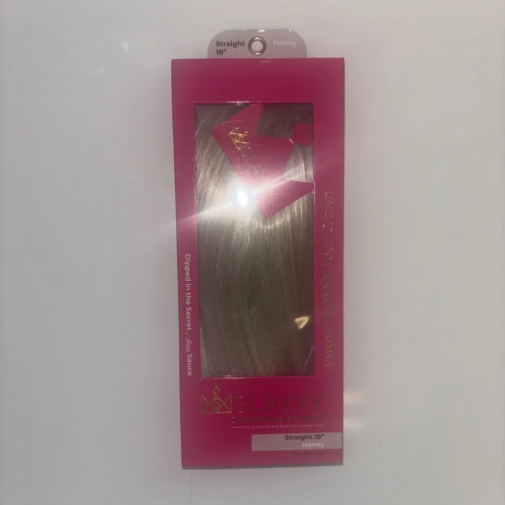 SLAYYY Drawstring Ponytail 18